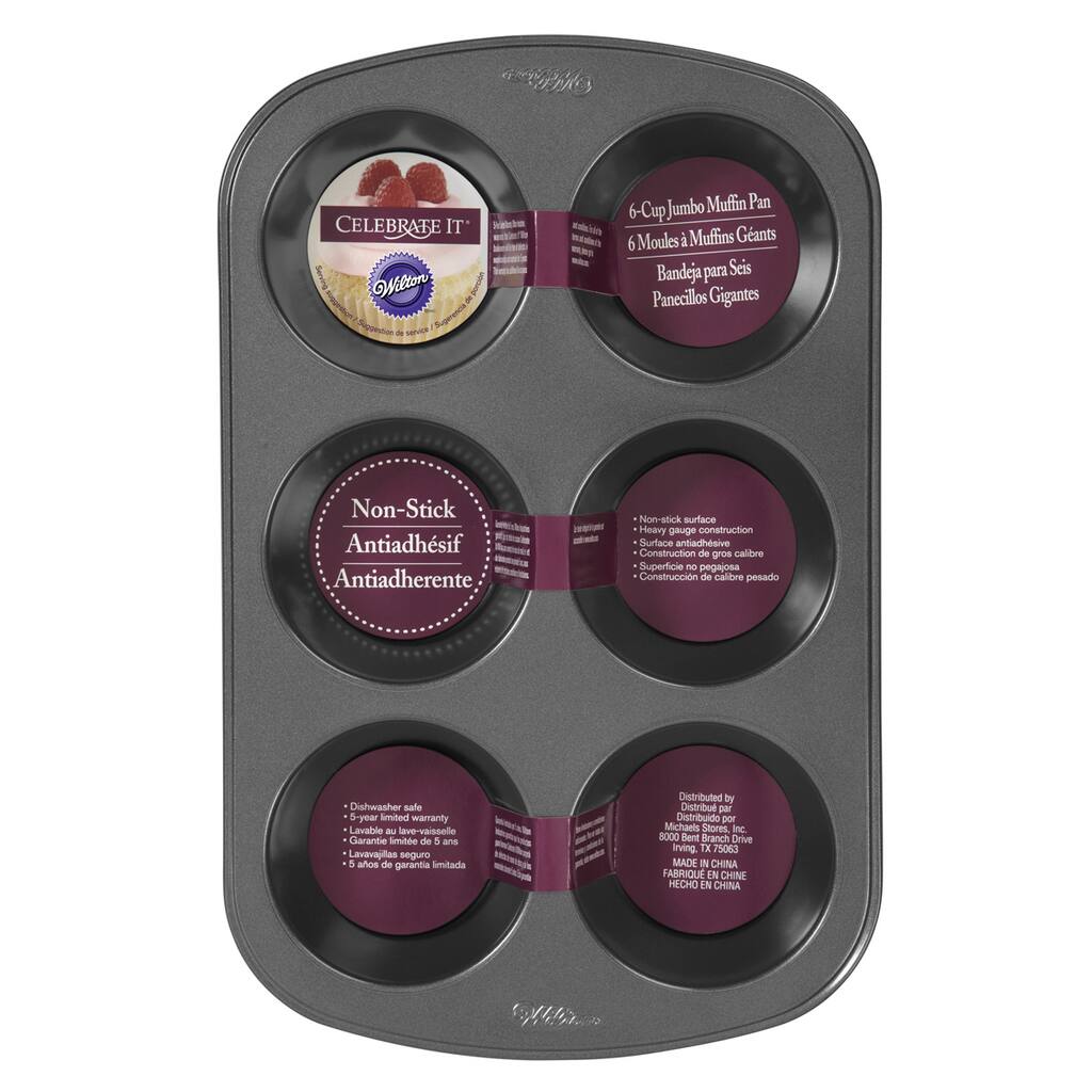 Wilton Celebrate It Jumbo Muffin Pan